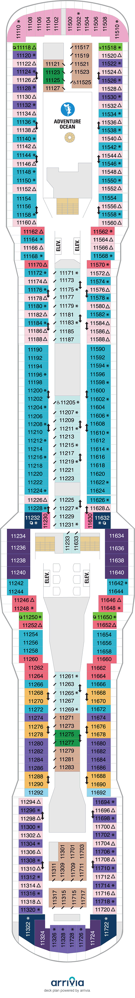 Spectrum of the Seas - Category 1D - Cabin # 11188