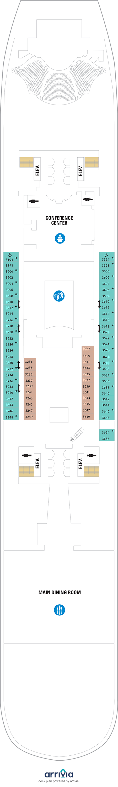 Wonder of the Seas Deck Plans