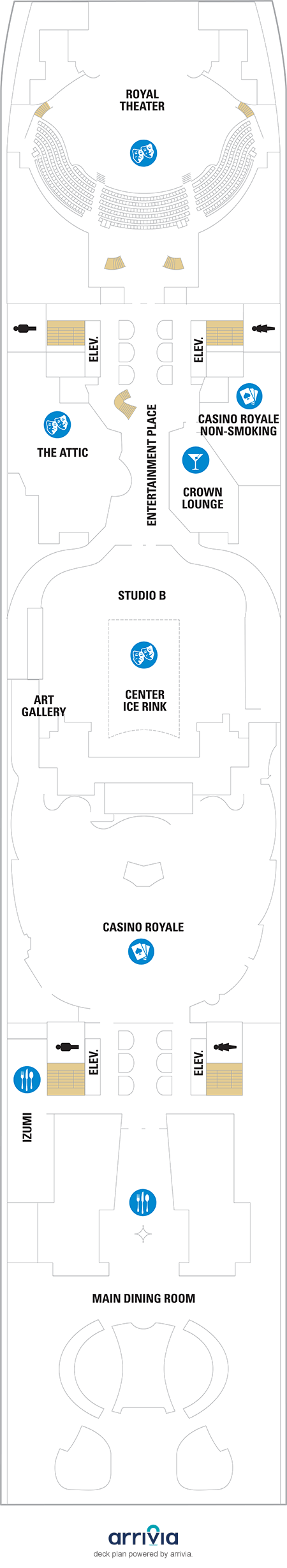 Wonder of the Seas Deck Plans