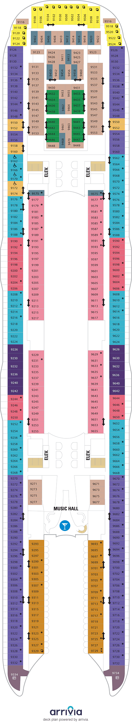 Wonder of the Seas - Category 2S - Cabin # 9253