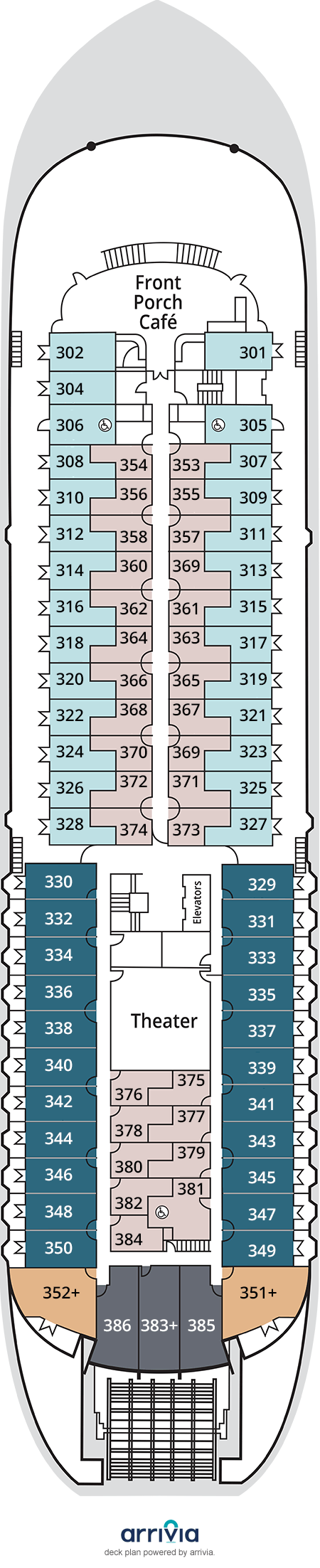 Texas Deck on American Queen | American Queen Texas Deck on CruiseCheap.com