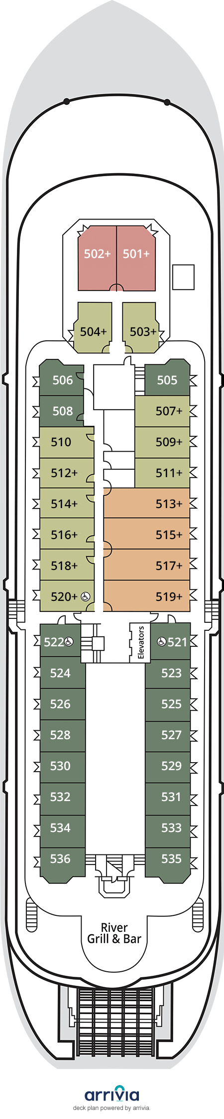 Promenade Deck on American Queen | American Queen Promenade Deck on CruiseCheap.com