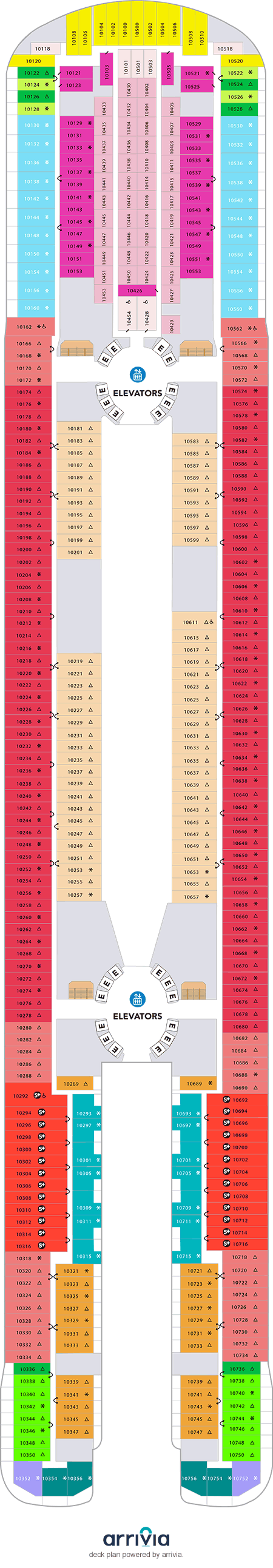 Icon of the Seas - Category R3 - Cabin # 10129