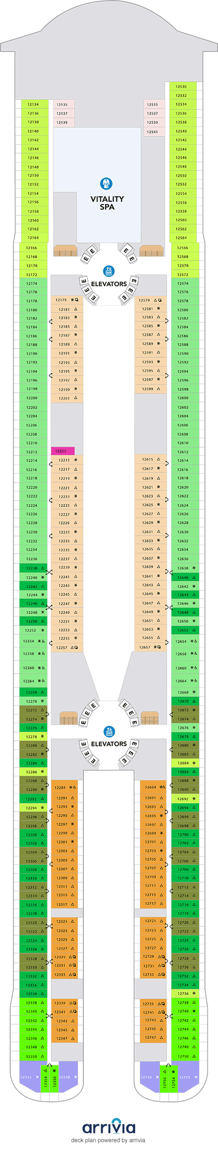 Icon of the Seas - Category D2 - Cabin # 12632