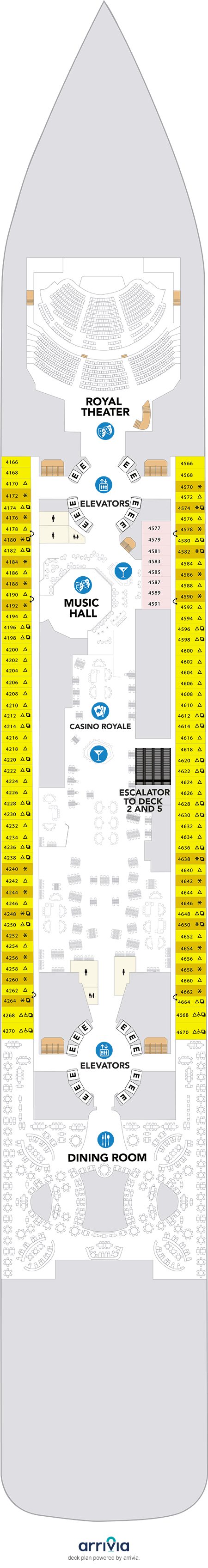 Icon of the Seas - Category N1 - Cabin # 4642
