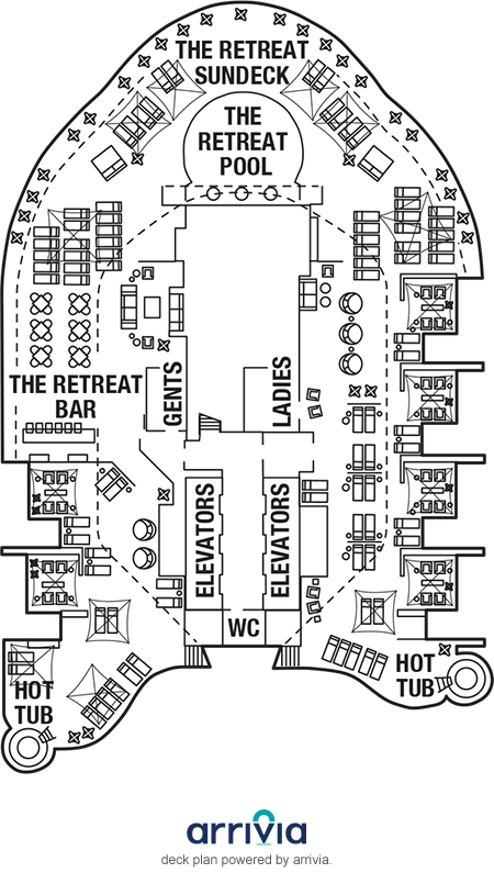 Celebrity Xcel Deck Plans