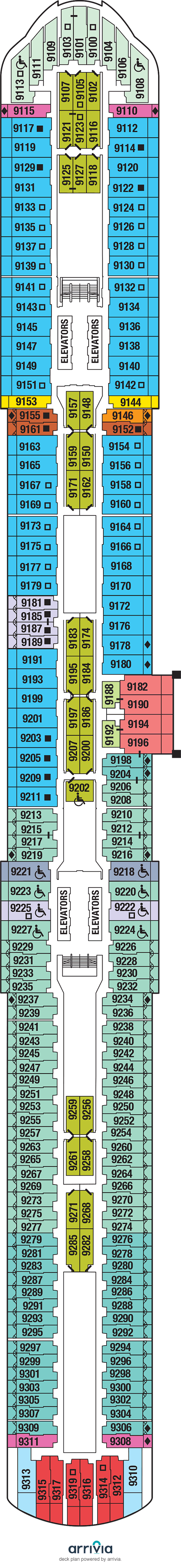 Celebrity Xcel Deck Plans