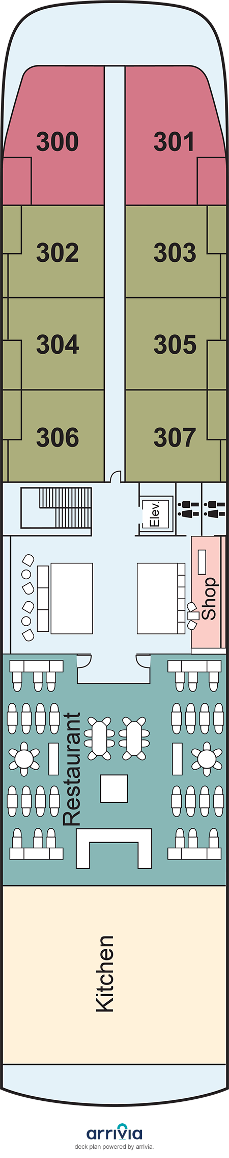 Viking Amun Deck Plans