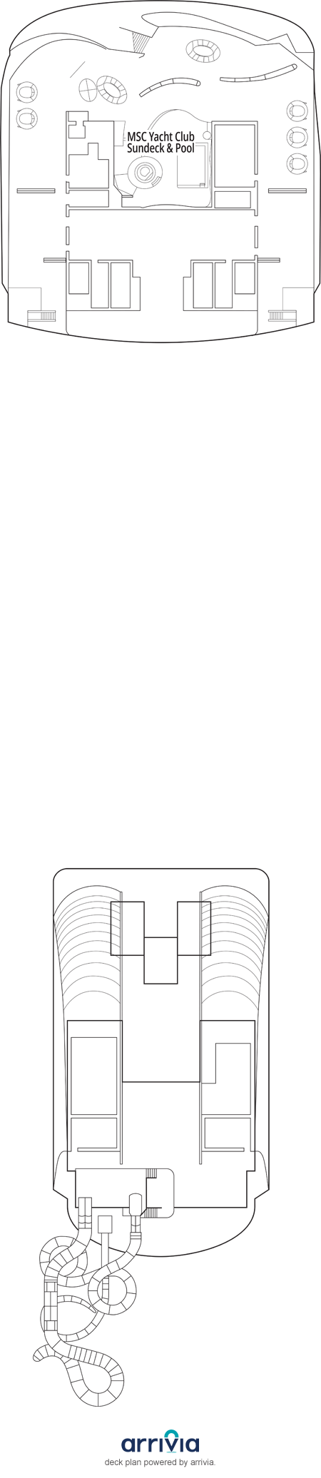 MSC World Asia Deck Plans