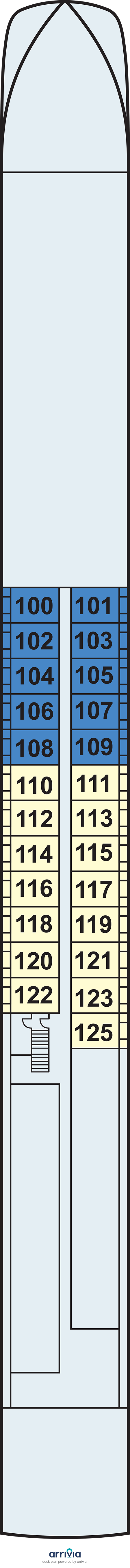 Viking Eldir  - Category F - Cabin # 115