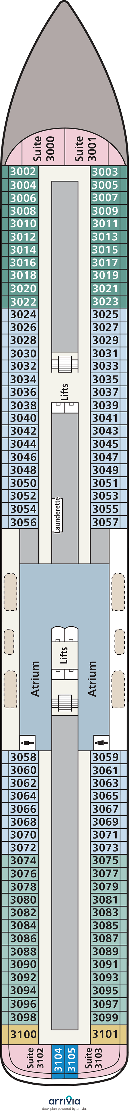 Viking Astrea Deck Plans