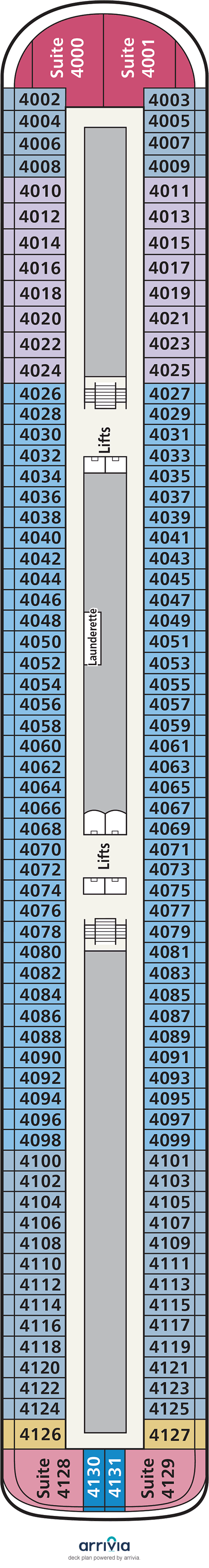 Viking Astrea Deck Plans