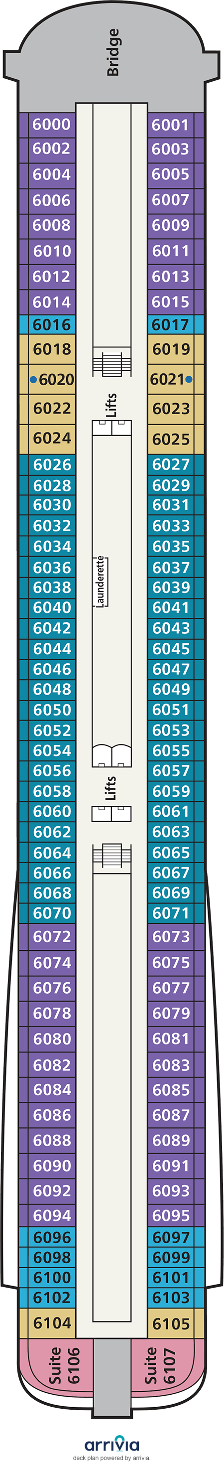 Viking Astrea Deck Plans