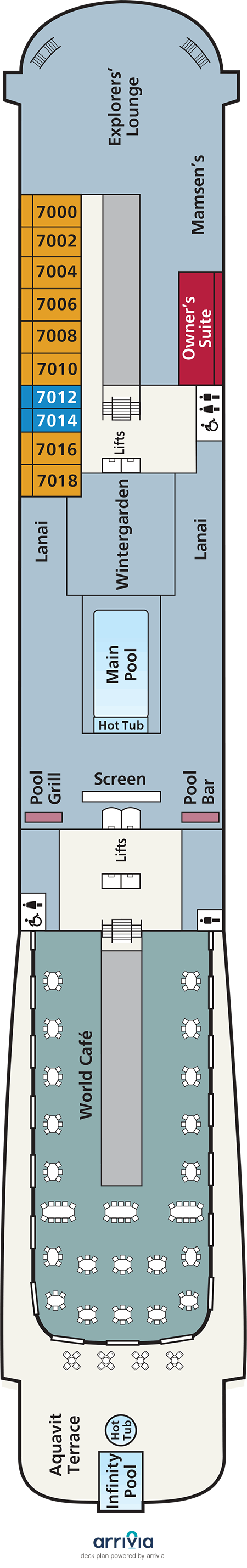 Viking Astrea Deck Plans