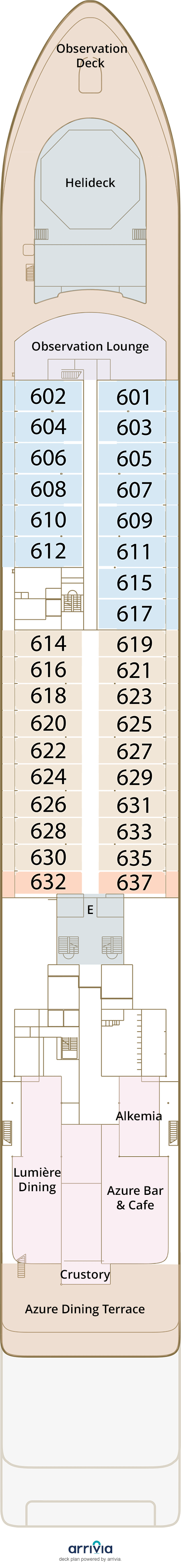 Scenic Ikon Deck Plans