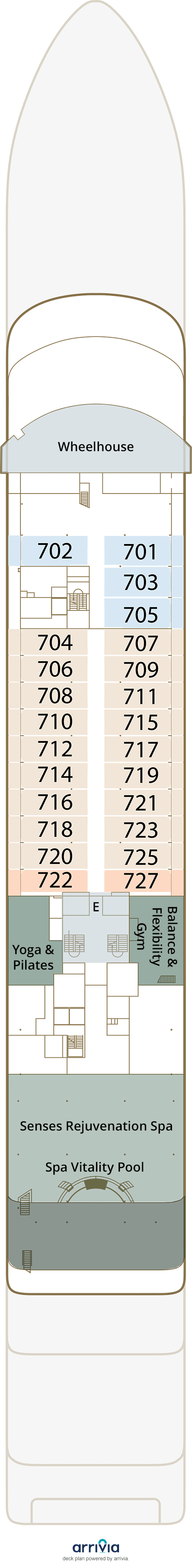 Scenic Ikon - Category GDV - Cabin # 717