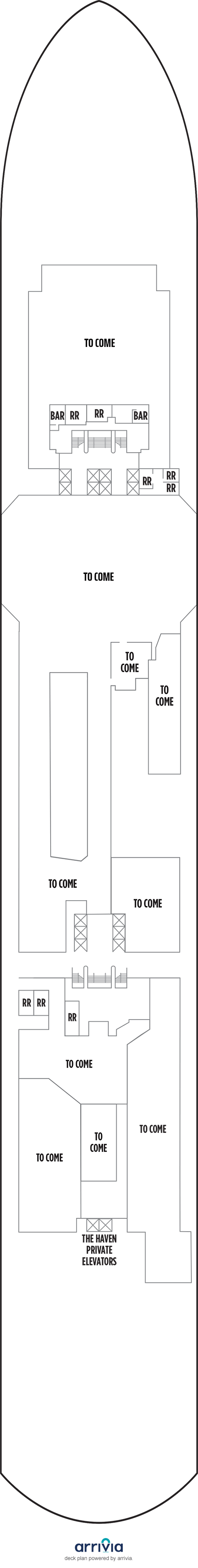 Norwegian Aura Deck Plans