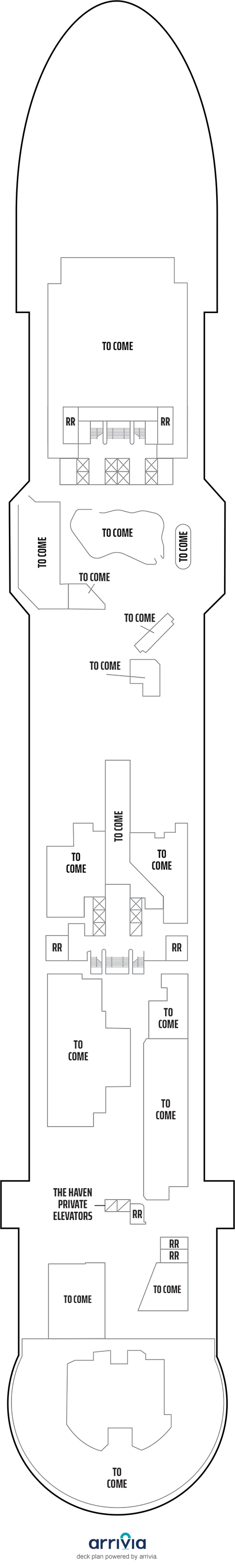 Norwegian Aura Deck Plans
