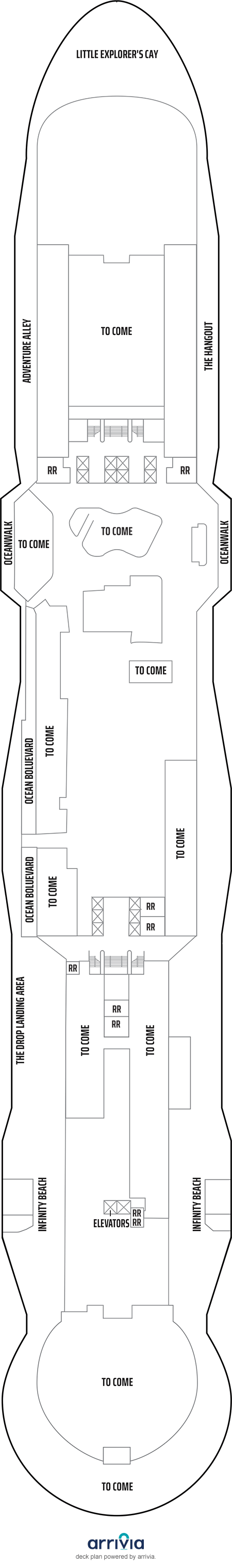Norwegian Aura Deck Plans