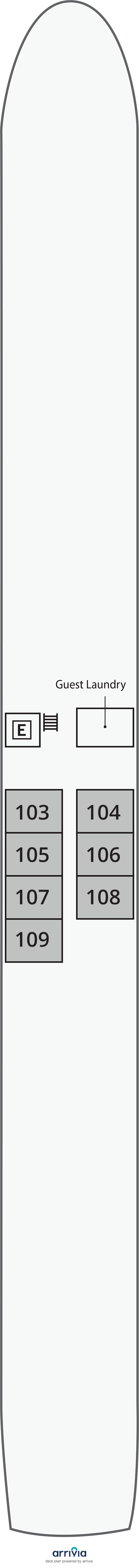 Trafalgar Harmonie Deck Plans