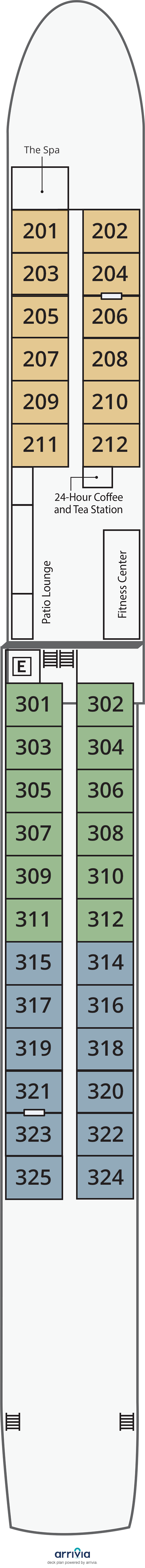 Trafalgar Harmonie Deck Plans