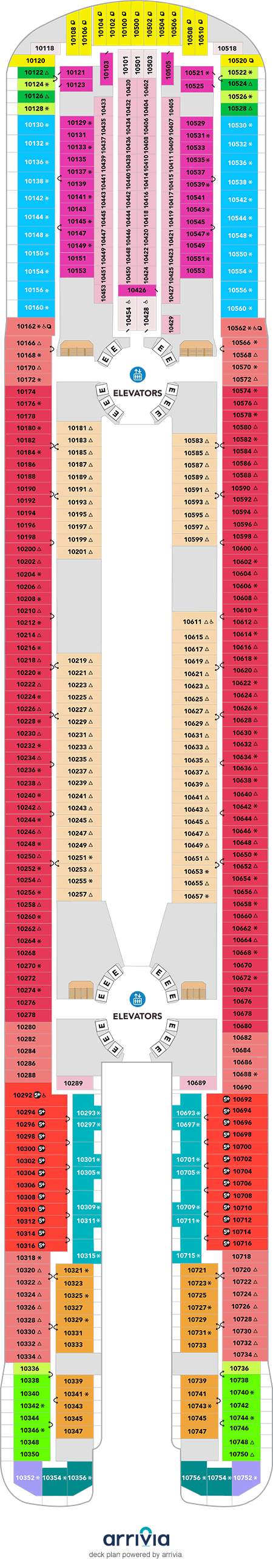 Hero of the Seas Deck Plans