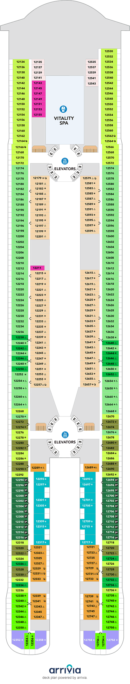 Hero of the Seas Deck Plans