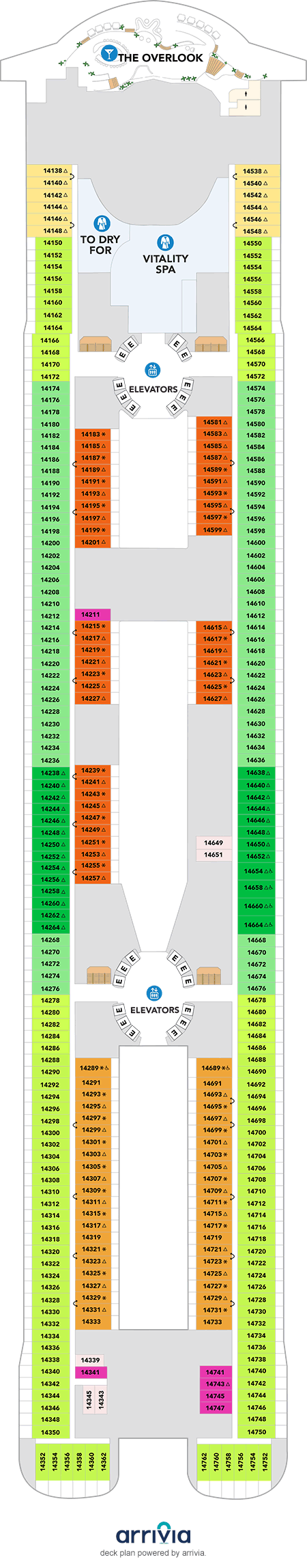 Hero of the Seas Deck Plans