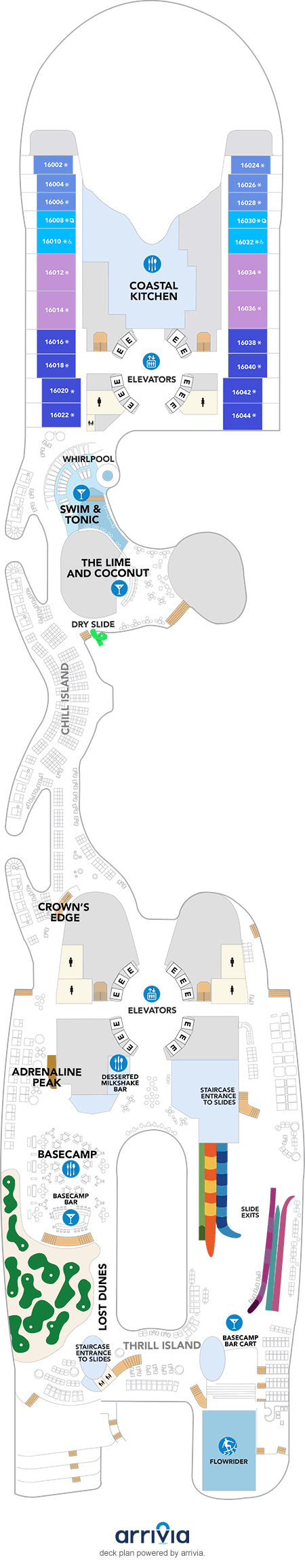 Hero of the Seas Deck Plans