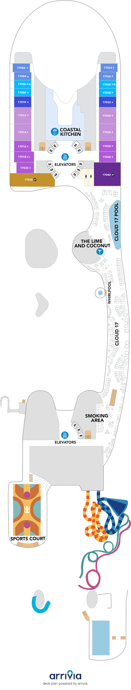 Hero of the Seas Deck Plans