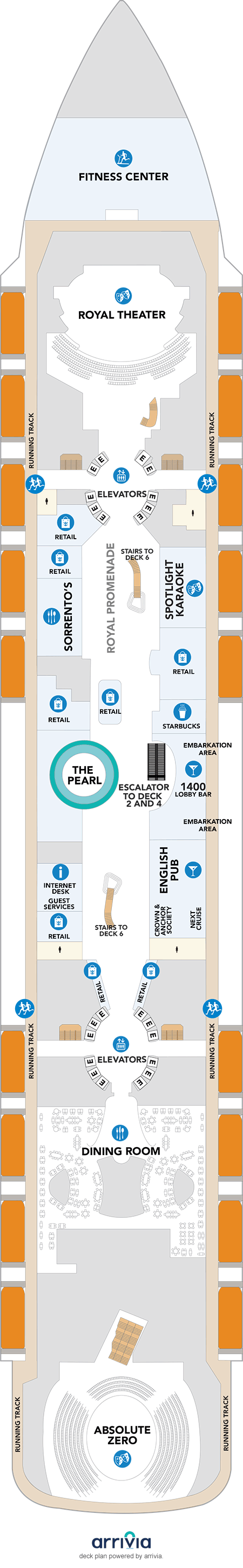 Hero of the Seas Deck Plans