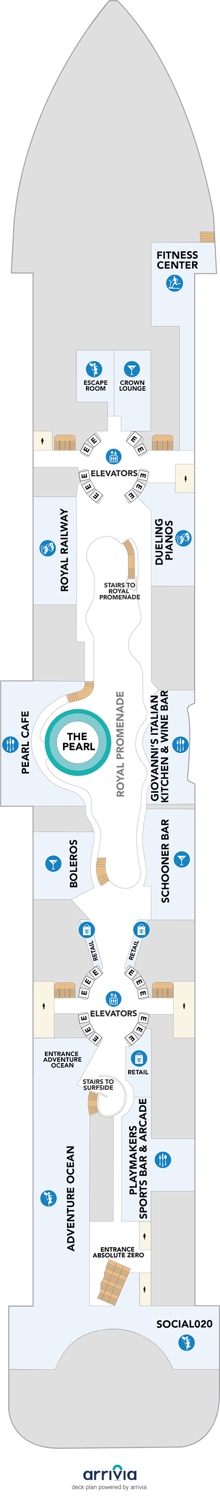 Hero of the Seas Deck Plans