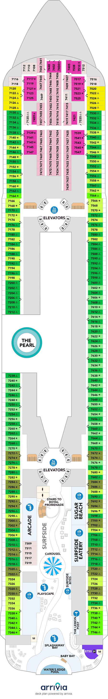 Hero of the Seas Deck Plans