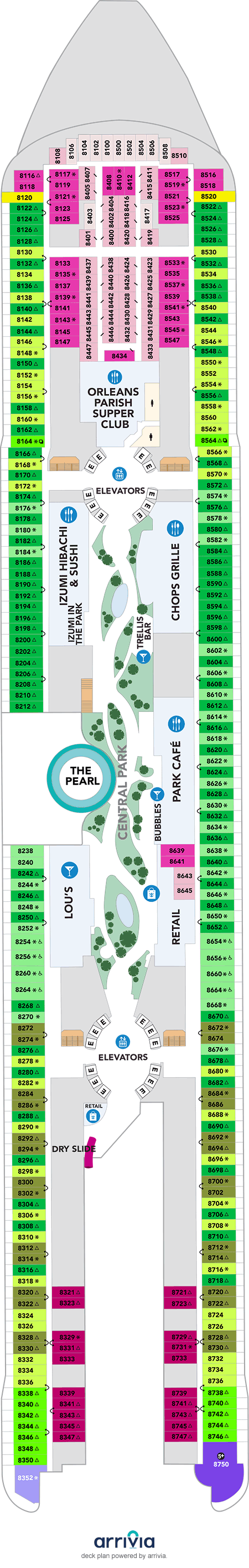 Hero of the Seas Deck Plans