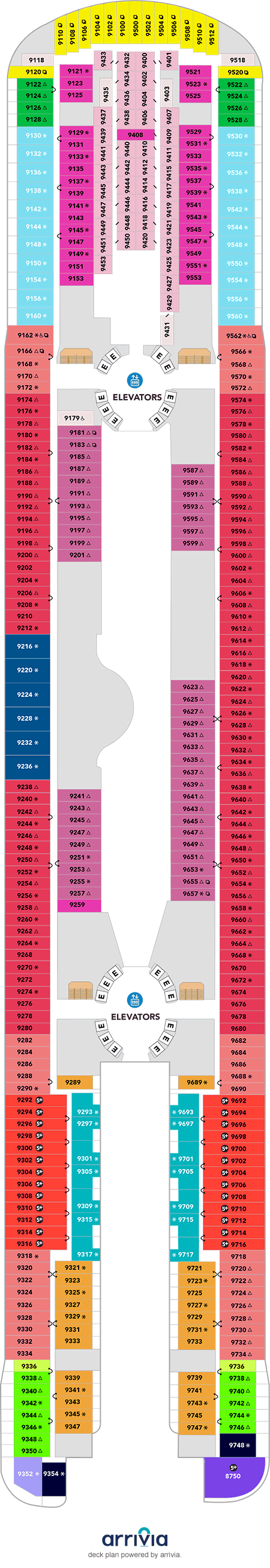 Hero of the Seas Deck Plans