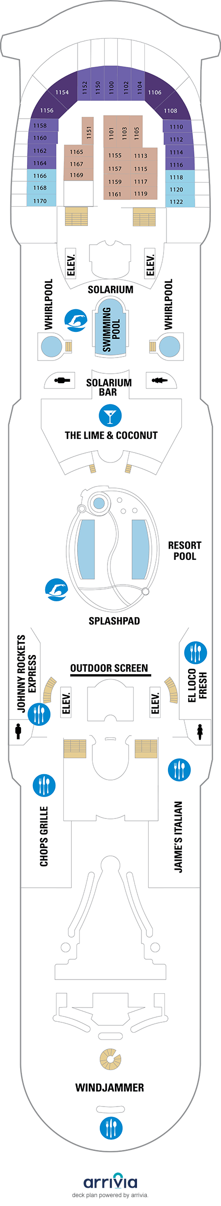 Navigator of the Seas - Category J3 - Cabin # 1121