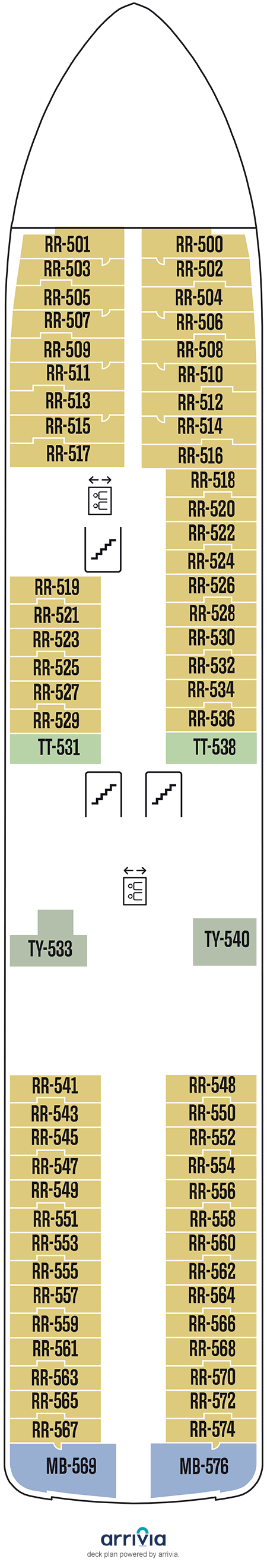 MS Roald Amundsen Deck Plans