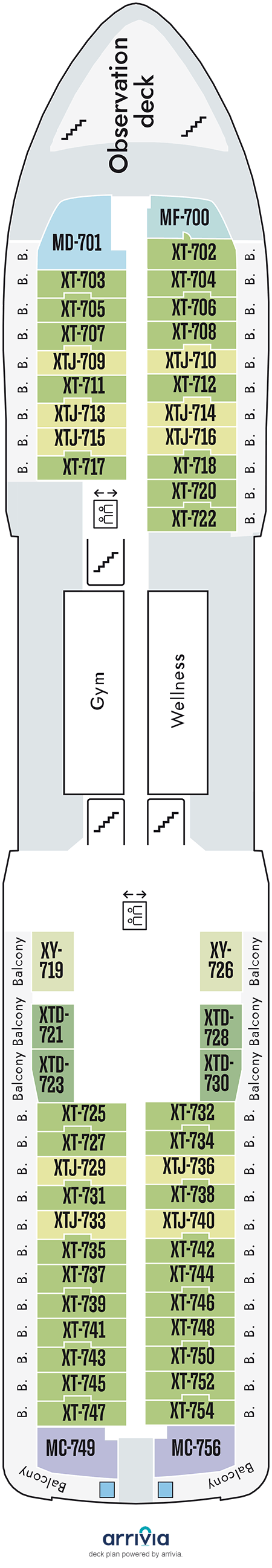MS Roald Amundsen Deck Plans