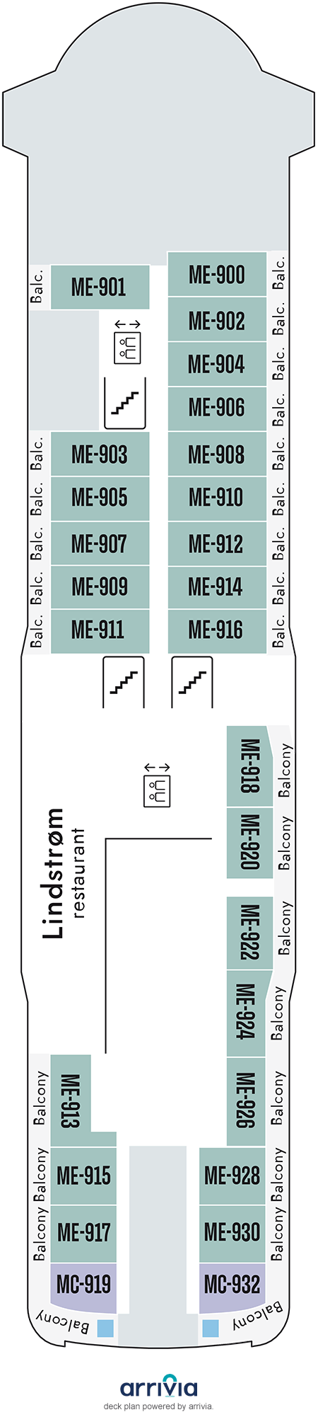 MS Roald Amundsen Deck Plans