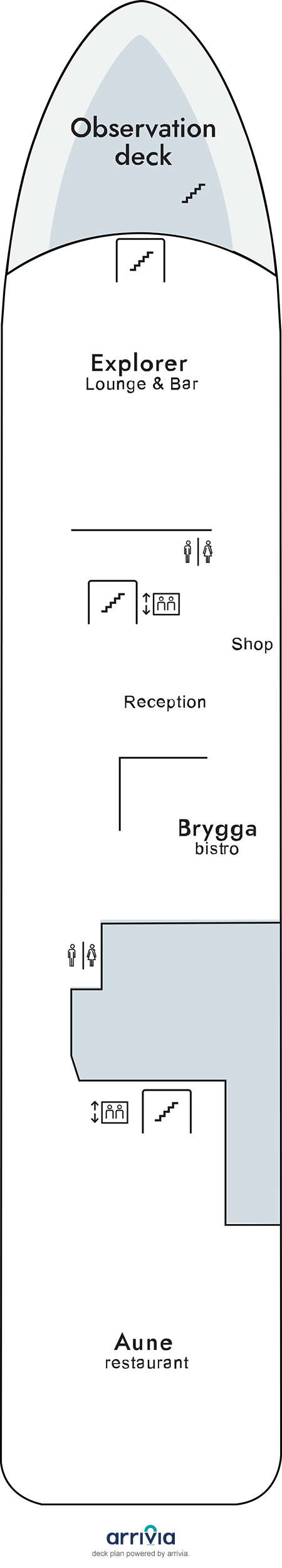 MS Spitsbergen Deck Plans