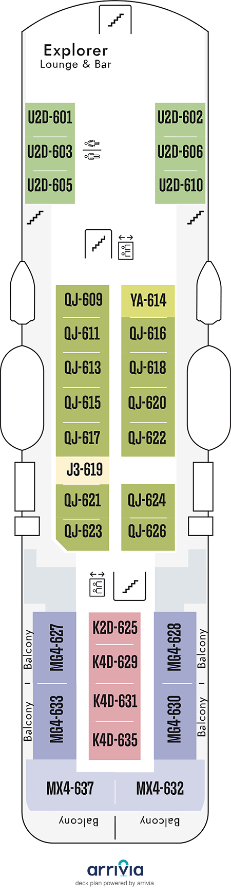 MS Spitsbergen Deck Plans