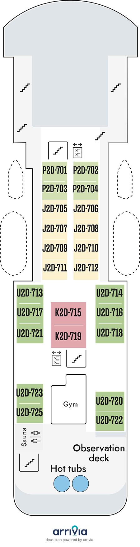 MS Spitsbergen Deck Plans