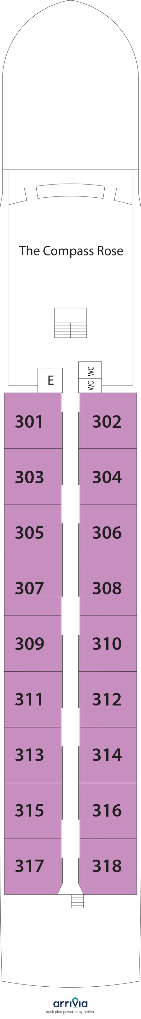 Ms Saudade Deck Plans