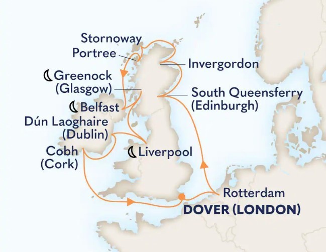 14 Night Wild British Isles   Belfast Evening Stay Cruise