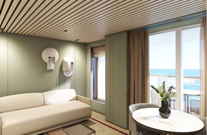 The Haven 2-Bedroom Family Villa with Large Balcony