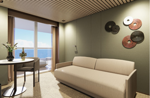 The Haven Aft-Facing Penthouse with Master Bedroom & Large Balcony