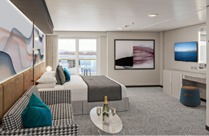 Forward-Facing Suite with Large Balcony