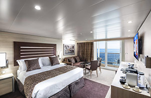 MSC Yacht Club Deluxe suite