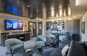 MSC Yacht Club Royal suite with whirlpool bath