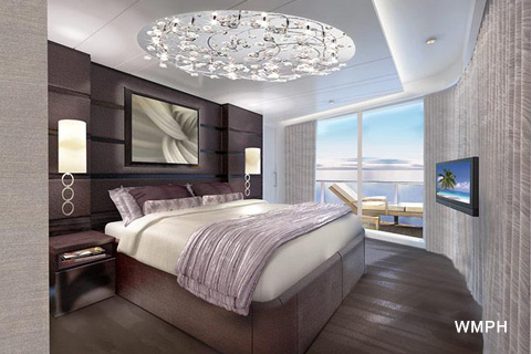 Norwegian Escape - Category H8 - Cabin # 16100